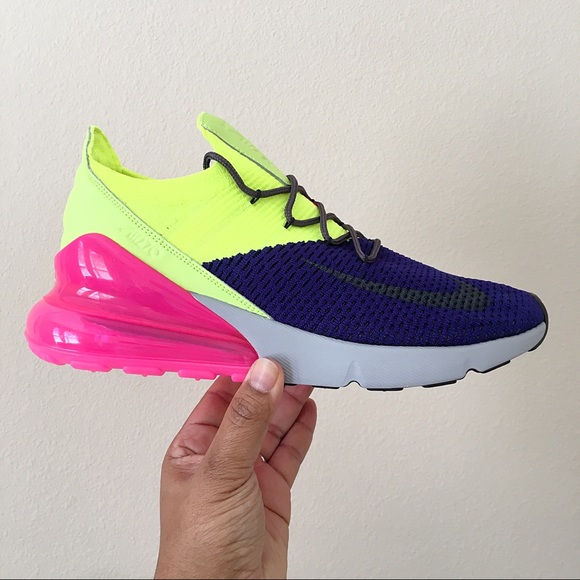 nike air max 270 flyknit purple